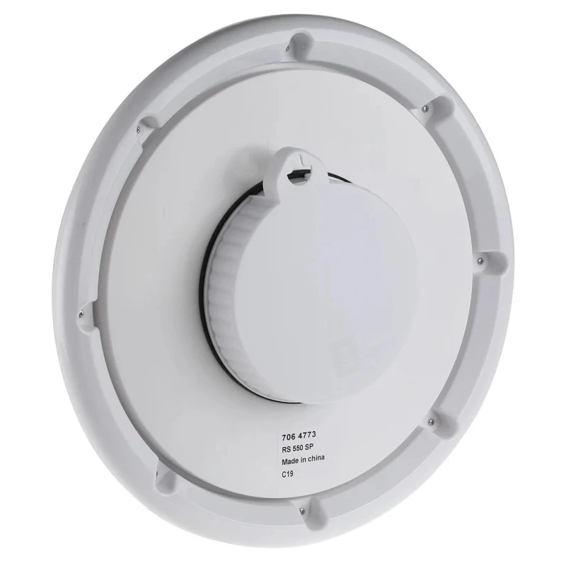 RS PRO White Analogue Wall Clock 300 mm Diameter, Plastic Case, Quartz Movement 706-4773