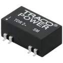 TRACOPOWER TDR 2-2423SM 2W Surface Mount Dual Output Regulated Isolated DC-DC Converter 15V DC 67mA 36V/18V Input TDR 2SM