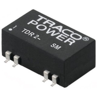 TRACOPOWER TDR 2-2423SM 2W Surface Mount Dual Output Regulated Isolated DC-DC Converter 15V DC 67mA 36V/18V Input TDR 2SM