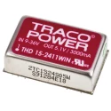 TRACOPOWER DC/DC Converter, 5.1V DC Output, 3A Current, 9-36V DC Input, 15W Power, Through Hole Mounting THD 15-2411WIN