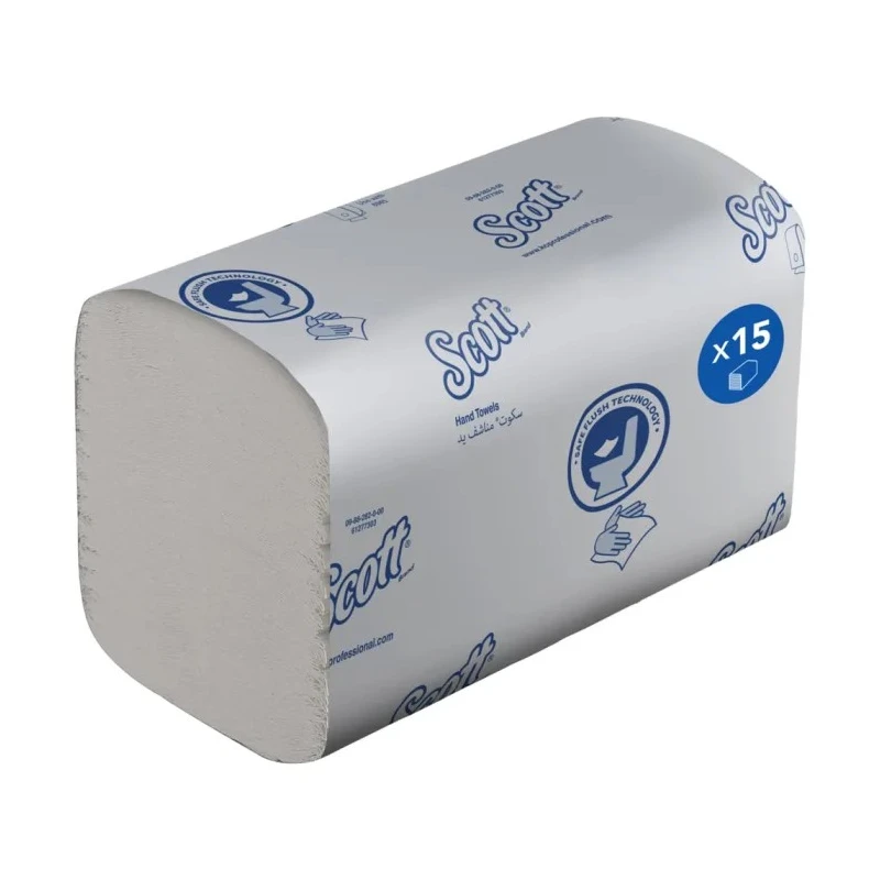 SCOTT ScottControl™ Folded Hand Towels, 212 x 106 mm, 1 Ply, 3180 Sheets 6659
