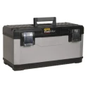 Stanley Tools Plastic Tool Box Fatmax 58.4 x 29.3 x 29.5 cm 1 Compartment Removable Tote Tray 1-95-616