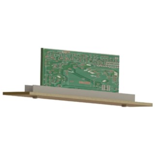 Essentra PCB Card Guide Vertical Mount 76.2 mm Long, 1.6 mm Thick Max RCG-01