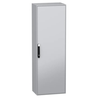 Schneider Electric PanelSeT SM Series Steel 1-Door Floor Standing Enclosure, Opaque Door, IP55 800mm W x 400mm D NSYSM18840P