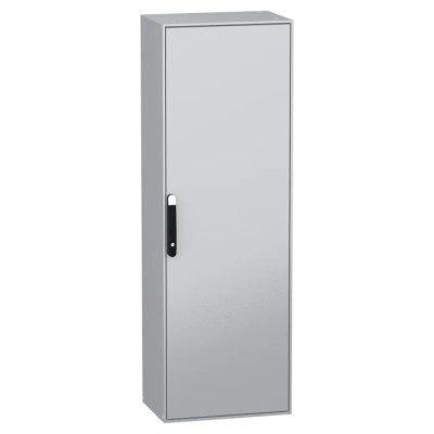 Schneider Electric PanelSeT SM Series Steel 1-Door Floor Standing Enclosure, Opaque Door, IP55, 1000 mm W x 400 NSYSM181040P