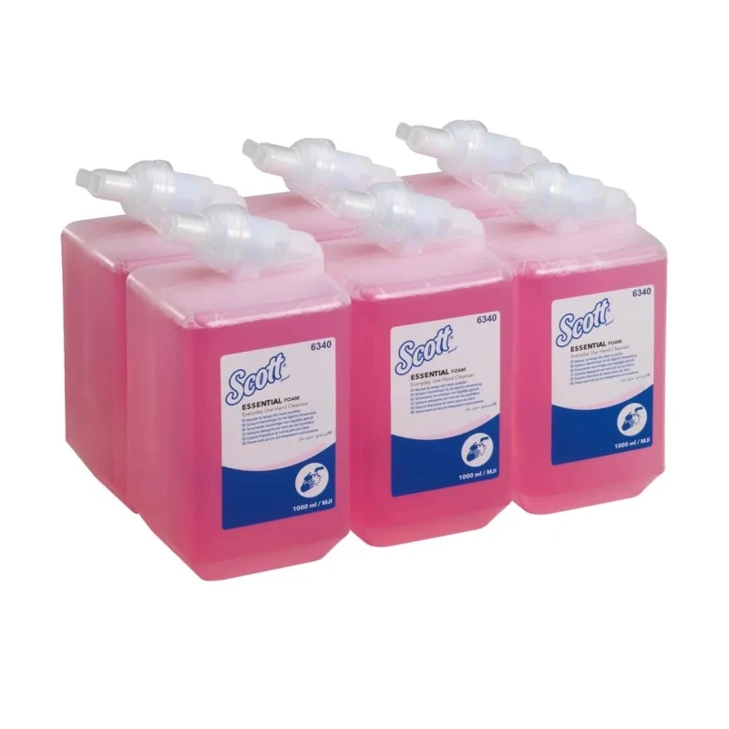 KLEENEX Floral SCOTT Antibacterial Foam Hand Cleaner 1 L Cartridge 6340
