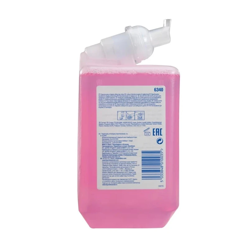 KLEENEX Floral SCOTT Antibacterial Foam Hand Cleaner 1 L Cartridge 6340