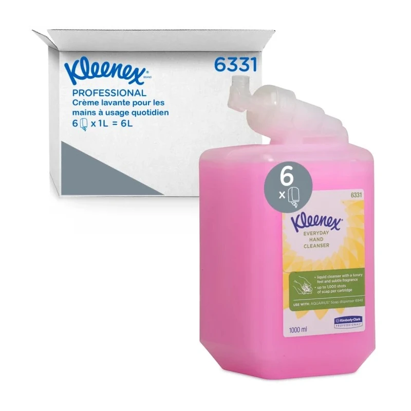 KLEENEX Mild Crème de lavage des mains Hand Cleaner 1 L Cartridge 6331