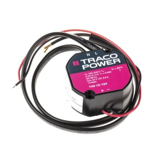 TRACOPOWER Switching Power Supply 24V DC, 12W, Surface Mount, 93-264V AC Input TIW 12-124
