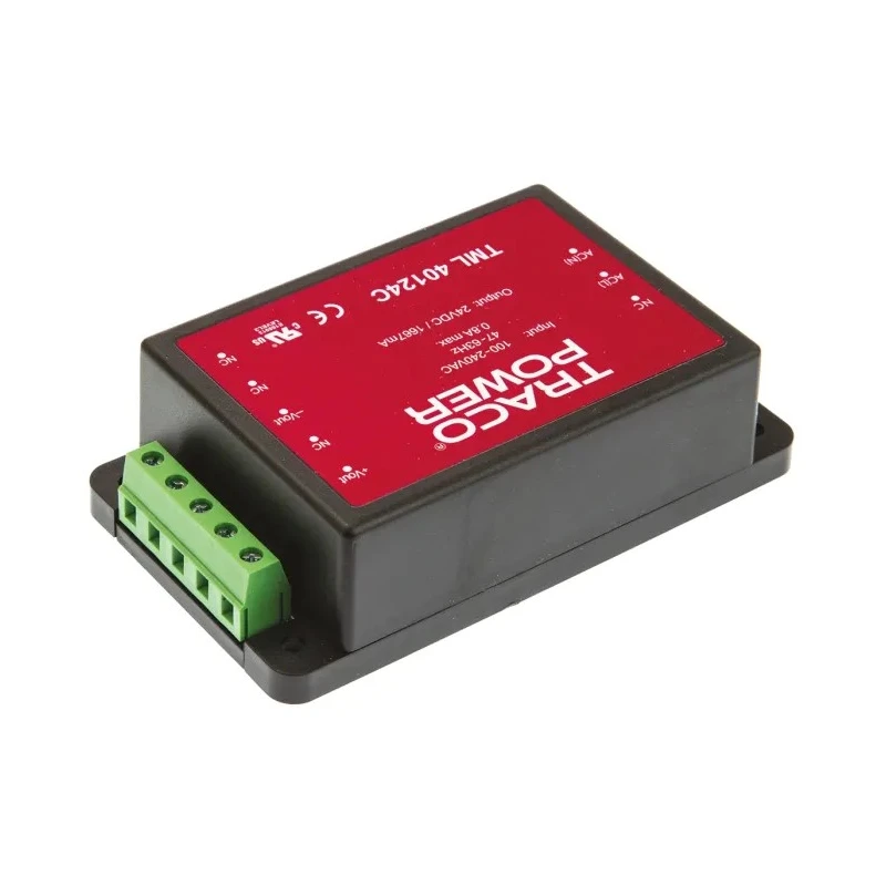 TRACOPOWER Switching Power Supply 24V DC 40W Chassis Mount TML 40124C