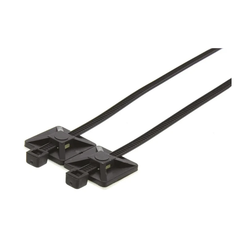 HellermannTyton Black Polyamide 66 Cable Tie Assembly 150 mm x 4.1 mm 156-00653 T30RMB3A-PA66-BK