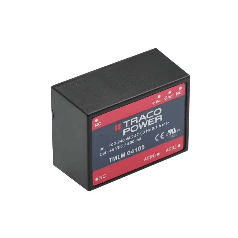 TRACOPOWER 4W 5V DC Switching Power Supply PCB Mount TMLM 04105