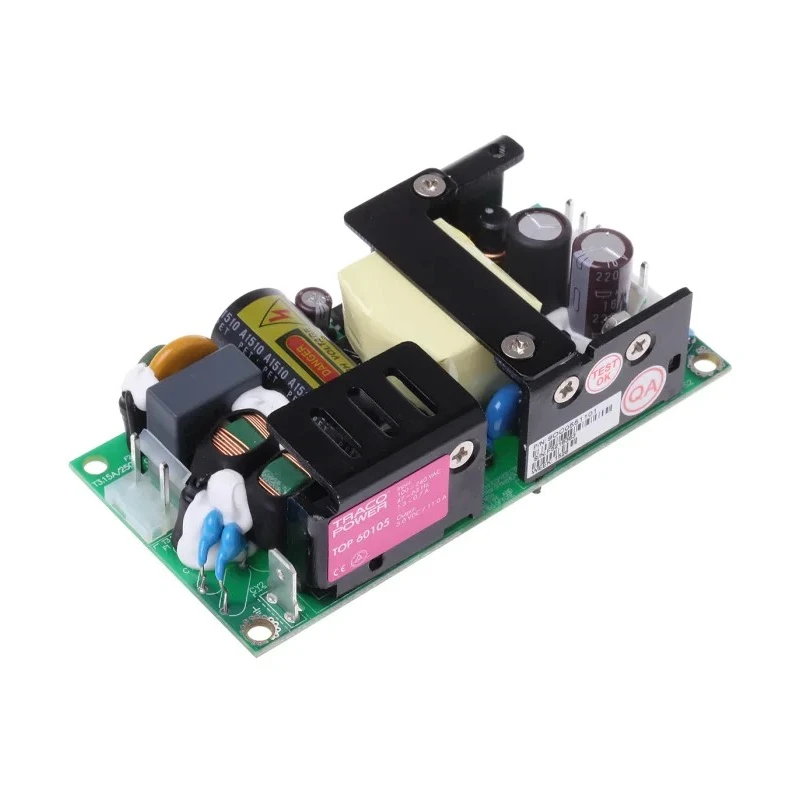 TRACOPOWER TOP 60105 Switching Power Supply 5V 55W 264V Chassis Mount TOP 60 Series