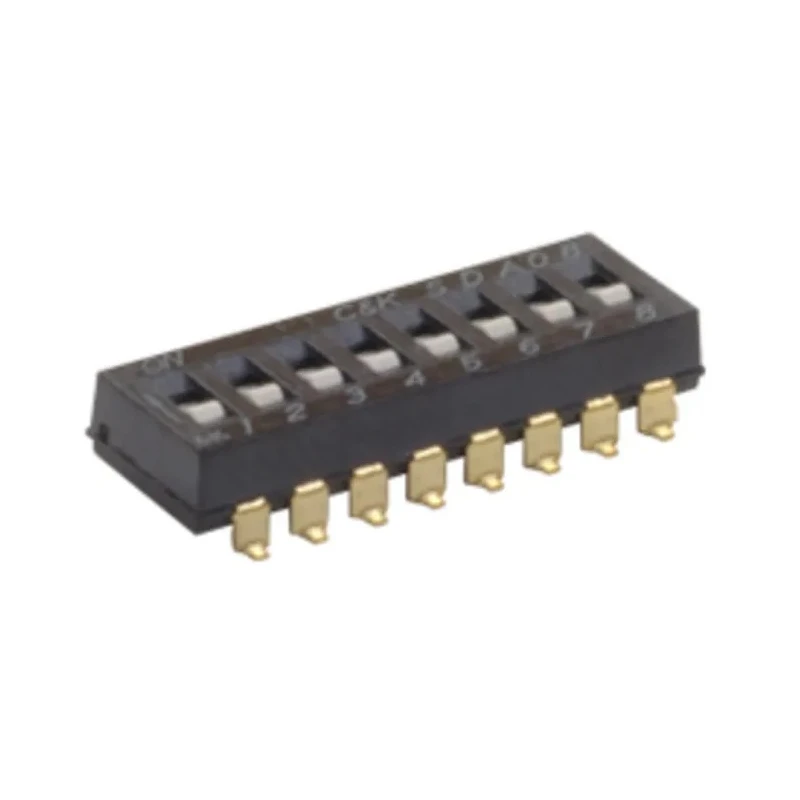 C & K Rotary Coded DIP Switch Slide Raised Actuator SDA04H1SBD