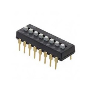 C & K Slide Rotary Coded DIP Switch SDA08H1BDA from Malaysia