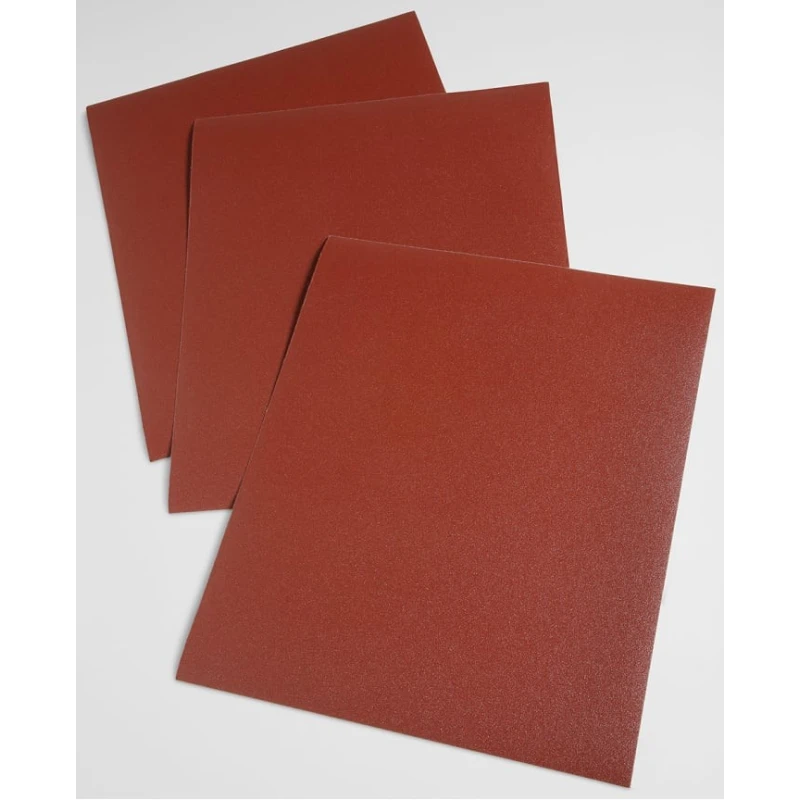 3M Abrasive Sanding Sheet Fine Grade P100 Grit Aluminium Oxide 280mm x 230mm 62902