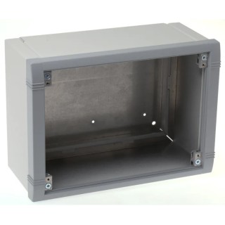 METCASE Datamet Grey Aluminium Instrument Case 180 mm Height, 116 mm Length, 250 mm Width M5825105