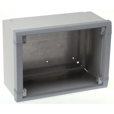 METCASE Datamet Grey Aluminium Instrument Case 180 mm Height, 116 mm Length, 250 mm Width M5825105