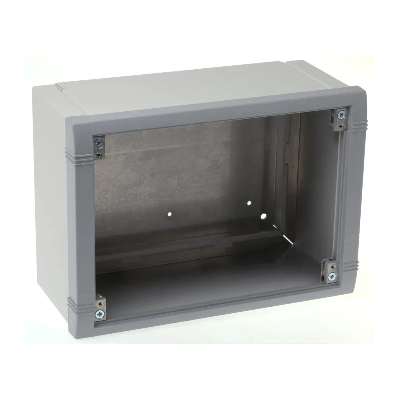 METCASE Datamet Grey Aluminium Instrument Case 180 mm Height, 116 mm Length, 250 mm Width M5825105