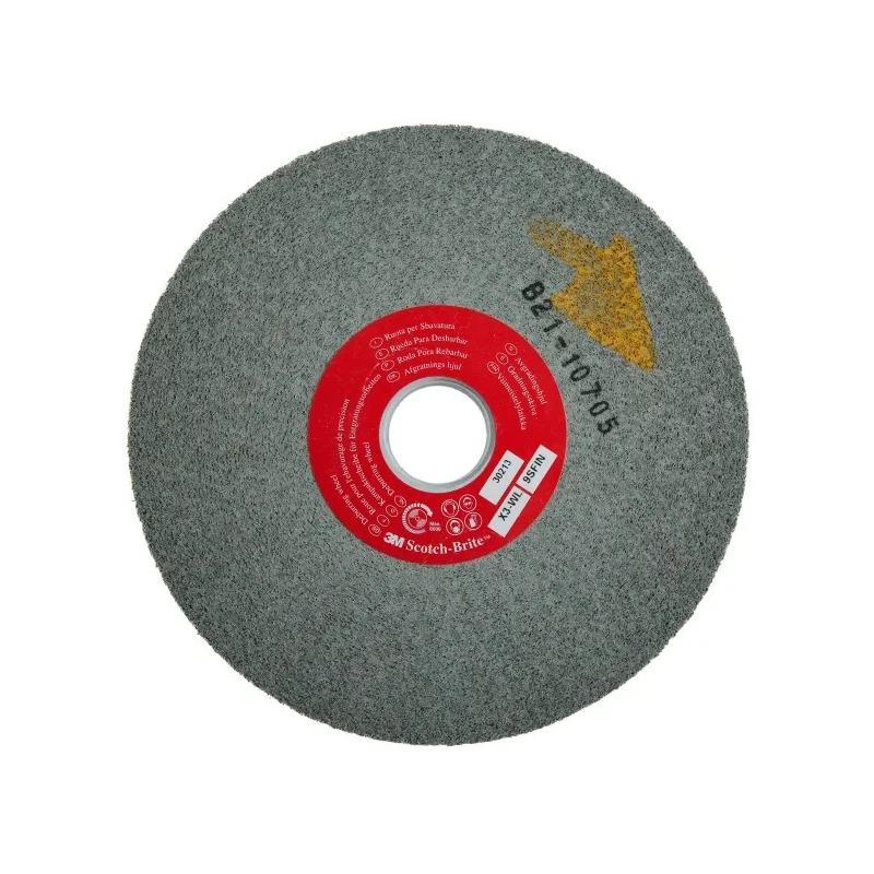 3M Scotch-Brite EX3 Silicon Carbide Abrasive Wheel Fine Grade 25.4 mm Diameter 150 mm Disc 30213