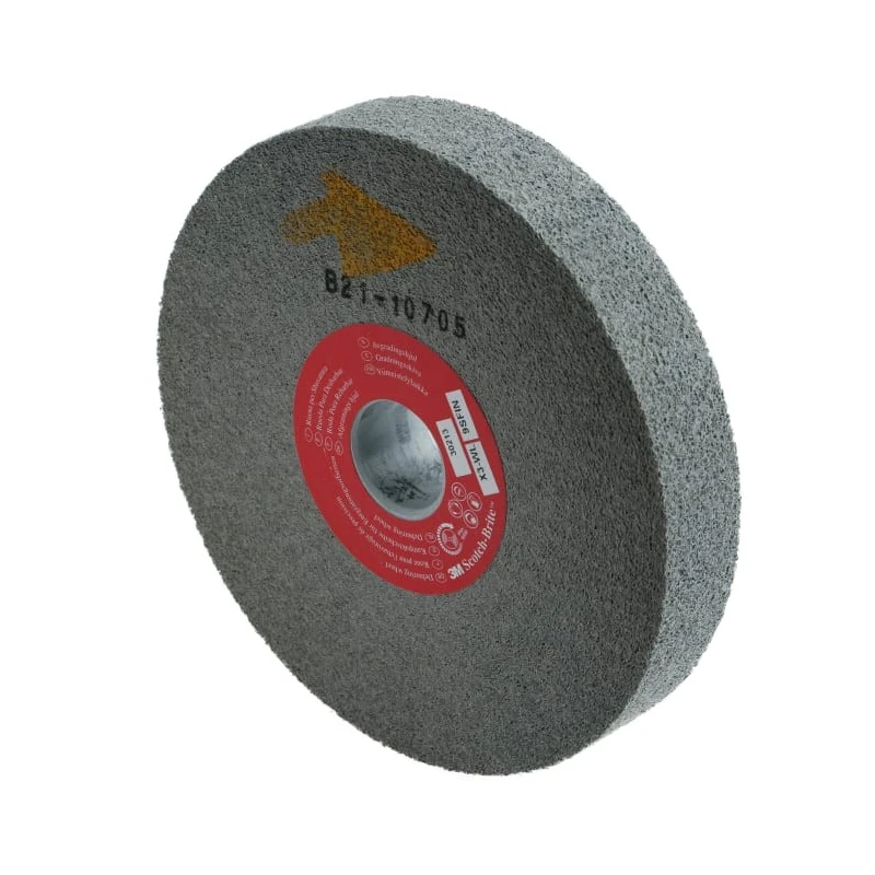 3M Scotch-Brite EX3 Silicon Carbide Abrasive Wheel Fine Grade 25.4 mm Diameter 150 mm Disc 30213