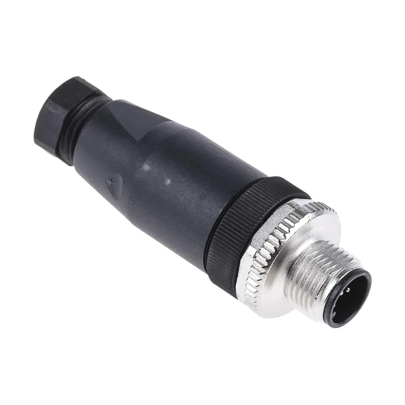 binder Circular Connector 5 Contacts Cable Mount M12 Socket Male IP67 713 Series 99-0437-14-05