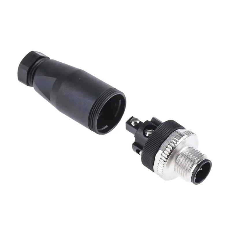 binder Circular Connector 5 Contacts Cable Mount M12 Socket Male IP67 713 Series 99-0437-14-05