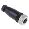 binder Industrial Circular Connector M12 Cable Plug Female 5 Contacts IP67 713 Series 99-0436-14-05