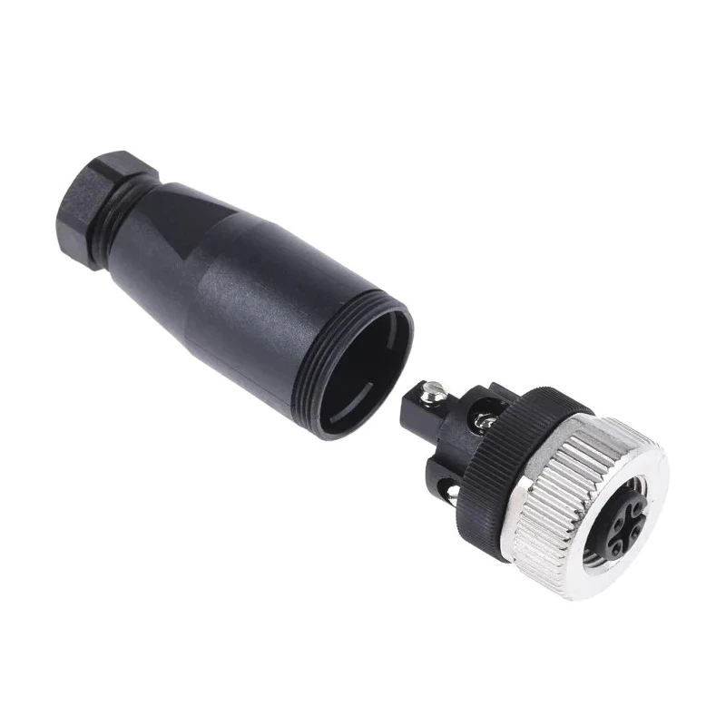binder Industrial Circular Connector M12 Cable Plug Female 5 Contacts IP67 713 Series 99-0436-14-05