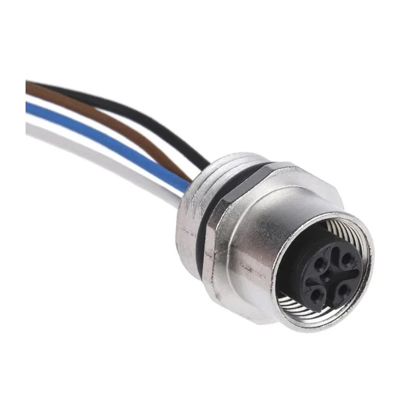 binder Sensor Actuator Cable Female 4 Way M12 to Unterminated Free End, 200 mm 09-3432-00-04