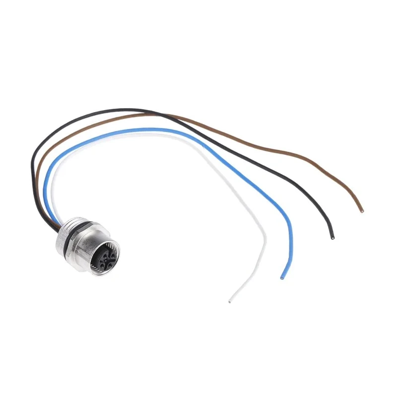 binder Sensor Actuator Cable Female 4 Way M12 to Unterminated Free End, 200 mm 09-3432-00-04
