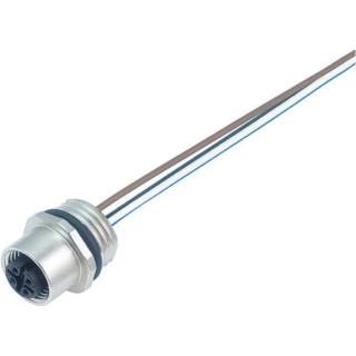 binder Female 5 Way M12 to Unterminated Sensor Actuator Cable 200mm 125V IP68 09-3442-00-05