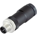 binder Circular Connector M12 Cable Plug Male 4 Contacts IP67 Metal Housing 713 Series 99-0429-186-04