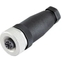 binder Circular Connector, 12 Contacts, Cable Mount, M12 Female Socket, IP67, 713 Series 99-0492-12-12