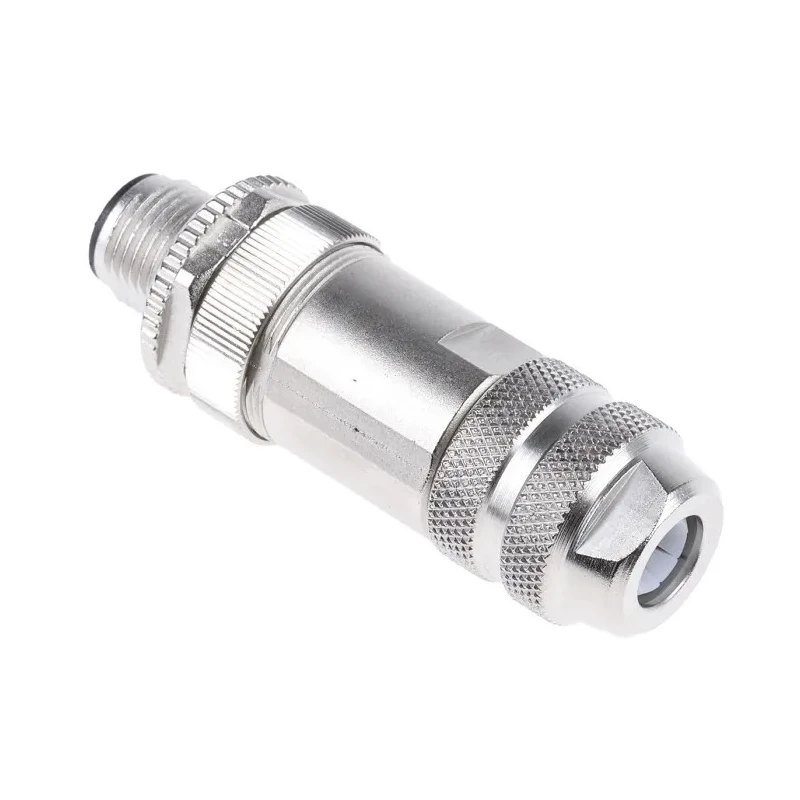 binder Circular Connector, 5 Contacts, Cable Mount, M12 Connector Plug Male, IP67 Rated, Die Cast Zinc 99-1437-812-05