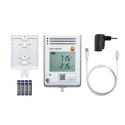 Testo 160 IAQ Data Logging Air Quality Meter Battery-Powered, 0-5000 ppm CO2, 0-100%RH, 0-50 °C, USB Communication 0572 2014
