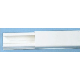 Legrand Cable Trunking DLP White, W12.5mm x D20mm x L2.1m, Polyvinyl Chloride 0 300 08
