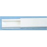 Legrand Cable Trunking DLP White, W12.5mm x D20mm x L2.1m, Polyvinyl Chloride 0 300 08