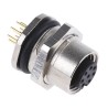 binder Circular Connector 8 Contacts Panel Mount M12 Connector Socket Female IP67 713 Series 09-3482-275-08