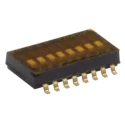 C & K Flush, Recessed, Slide Rotary Coded DIP Switch TDA01H0SB1R