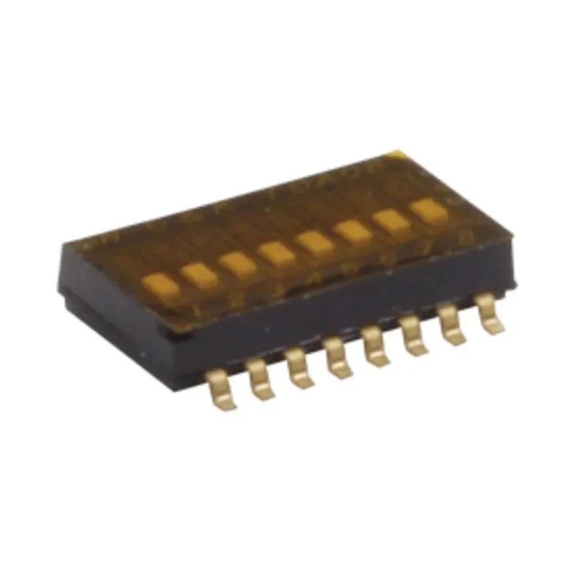 C & K Flush, Recessed, Slide Rotary Coded DIP Switch TDA01H0SB1R