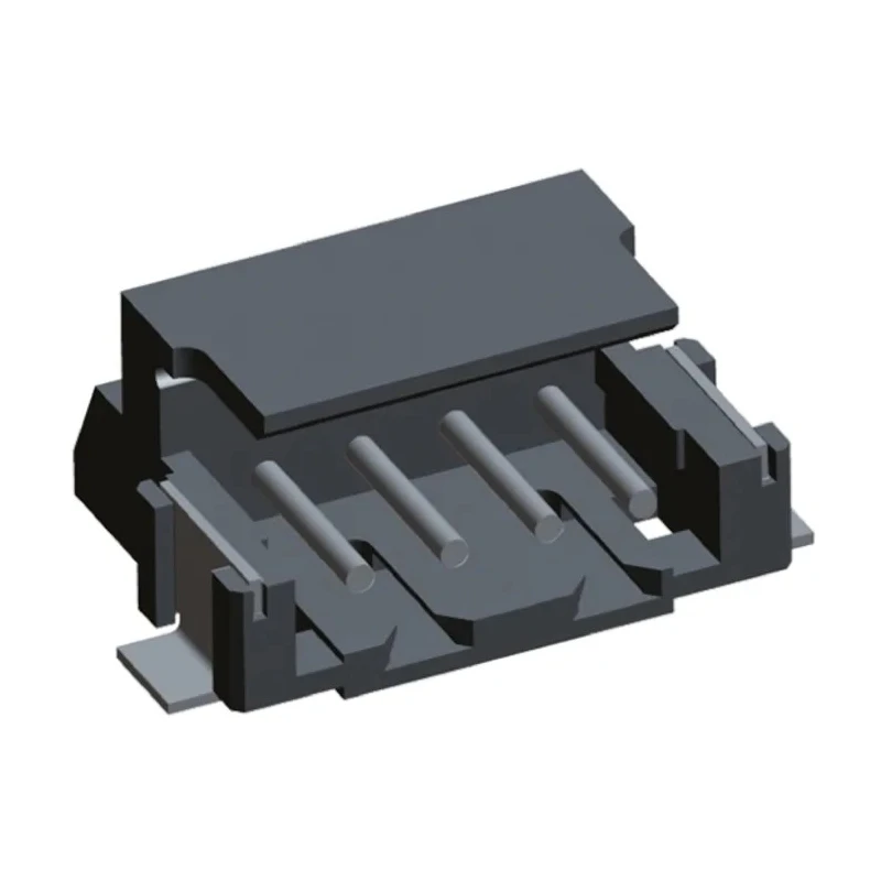 TE Connectivity AMP CT Series Right Angle Surface PCB Header, 4 Contact, 2 mm Pitch, 1 Row, Shrouded 292173-4