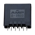 TE Connectivity Dynamic 3000 Series Straight Through Hole PCB Header 4 Contacts 3.81 mm Pitch 1 Row Shrouded 1-178314-2
