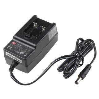 MEAN WELL AC/DC Adapter AUS, US/Japan, EU, UK Universal Plug 9 V DC 2 A Output GE18I09-P1J