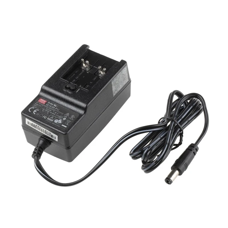 MEAN WELL AC/DC Adapter AUS, US/Japan, EU, UK Universal Plug 9 V DC 2 A Output GE18I09-P1J