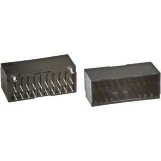 TE Connectivity Dynamic 1000 Series Straight Through Hole PCB Header 10 Contacts 2.5 mm Pitch 2 Row Shrouded 1-1827875-5