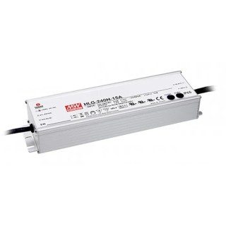 MEAN WELL IP67 Rated Single Output LED Driver, 30V, 240W, 8A, 1/10 V Potentiometer Dimming 