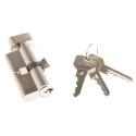 CISA Steel Euro Cylinder Lock 35mm/35mm, 3 Lock Pins, Drill Resistant, Model 0G302.13.12 SD1