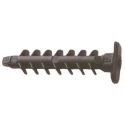 Legrand Black Nylon Wall Plug 10 mm Fixing Hole Diameter 0 308 98