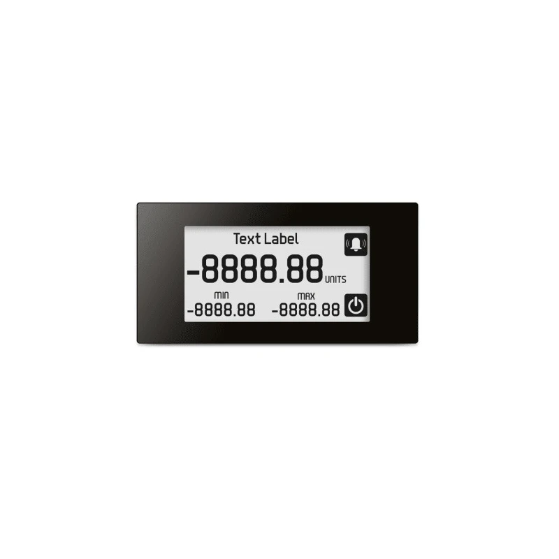 Lascar B Series Digital Voltmeter DC, E-Paper Dot Matrix Display 3-Digits 0.25% Accuracy 34mm x 70mm SGD 21-B